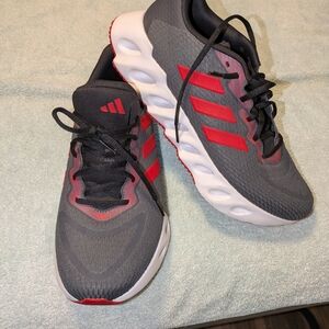 Adidas Solar Glide 5 Black and Red Running Shoes. These Shoes Are New Never Worn